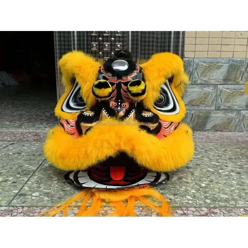 Kids Lion Dance Costume Traditional Chinese New Year Performance Outfit for Boys Girls Festival Celebration Party Dress Up