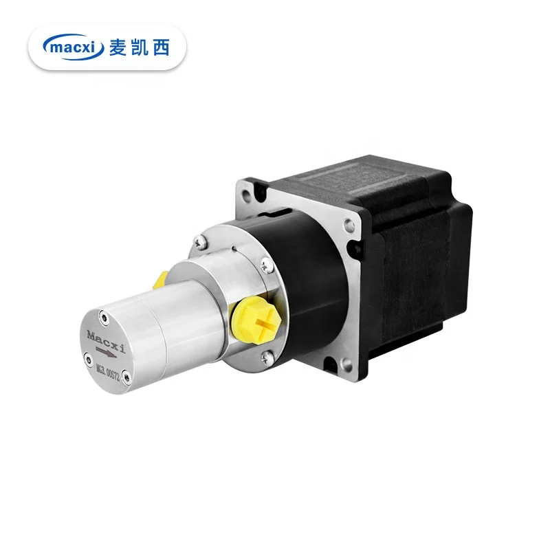 DC Magnetic Drive Fluid Quantitative Transmission Leakage Free Gear Pump With Static Seal