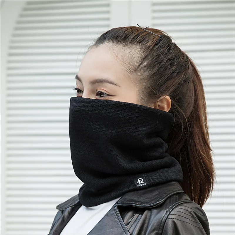 

Men Knit Plush Muffler Neck Cover 10 Colours Women Autumn Winter Scarf Outdoors Children Warm Cold-Proof High Ring Neck Bib Kpop