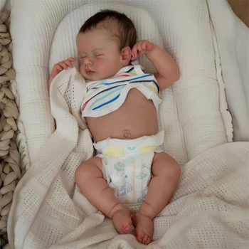 Realistic 45cm Reborn Baby Doll with Accessories