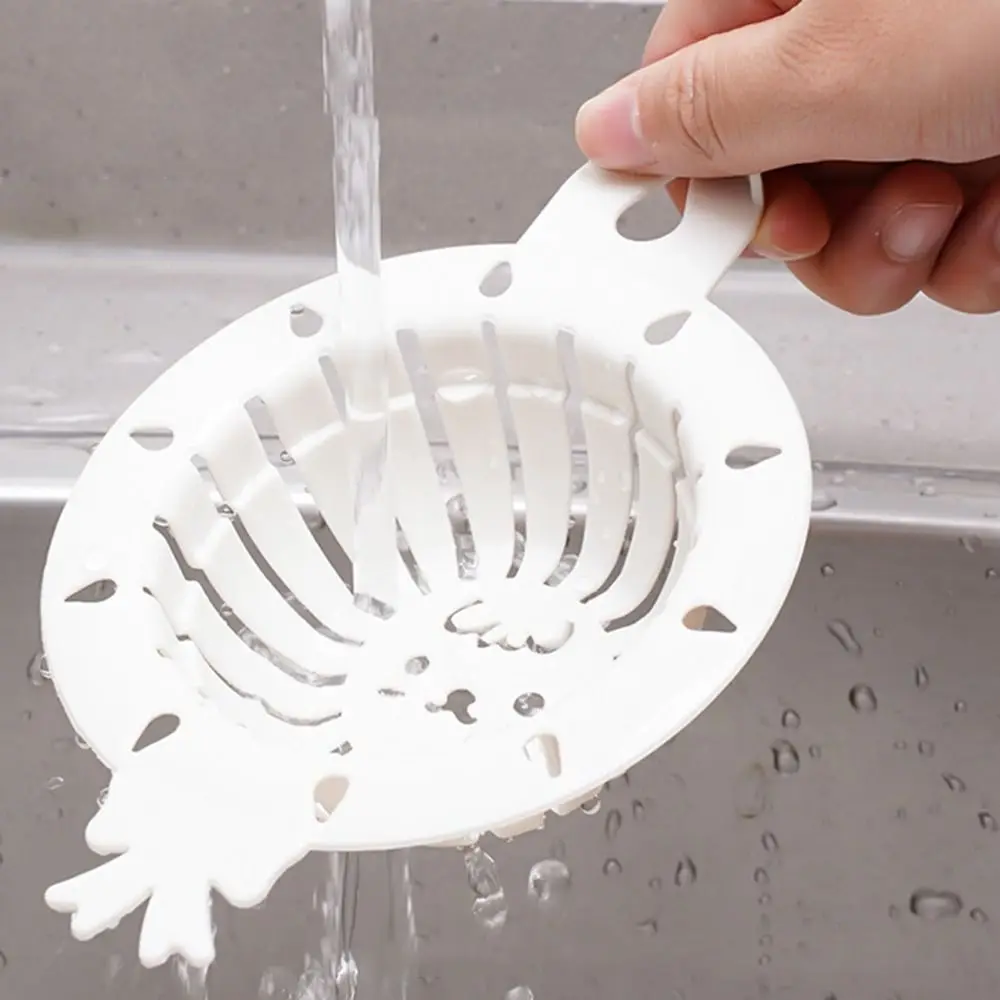 Anti-clogging Kitchen Sink Drain Strainer Food Waste Catcher Easy Cleaning Sink Drain Basket Waste Collector Filter