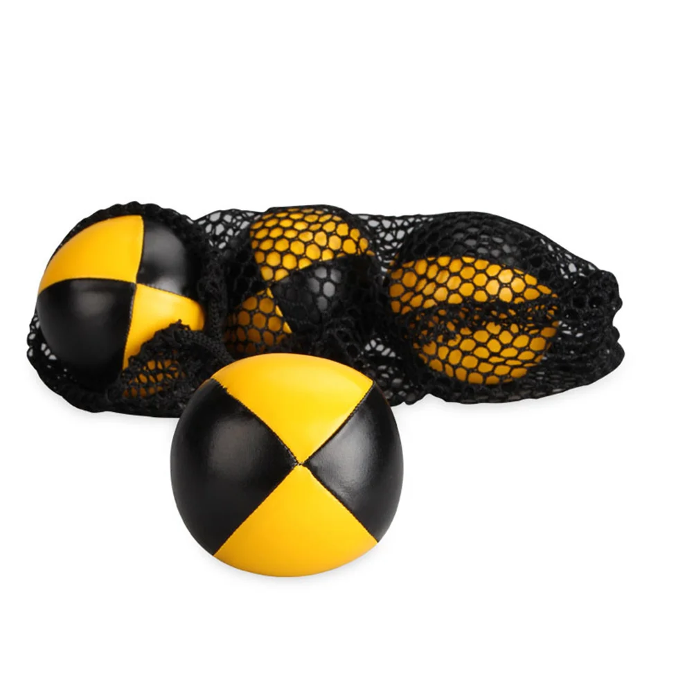 

3Pcs Juggling Balls Fine Stitching Lightweight Durable Easy to Handle Great for Beginners Fun Party Favors Mesh Bag