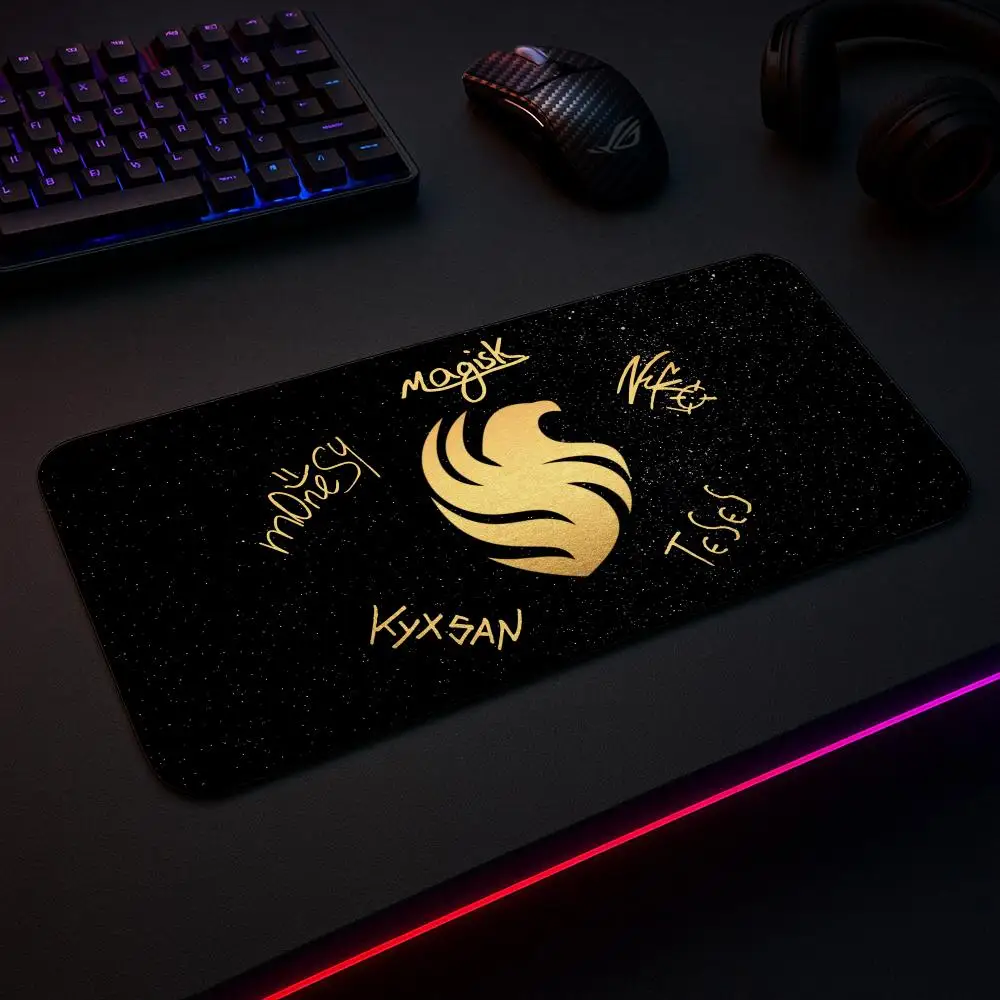 

CS2 Major Team Falcons Mouse Pad Play Mat,Large XXL90x40cmx5mm,stitch Desk Mats,Gaming Accessories,PC Parts