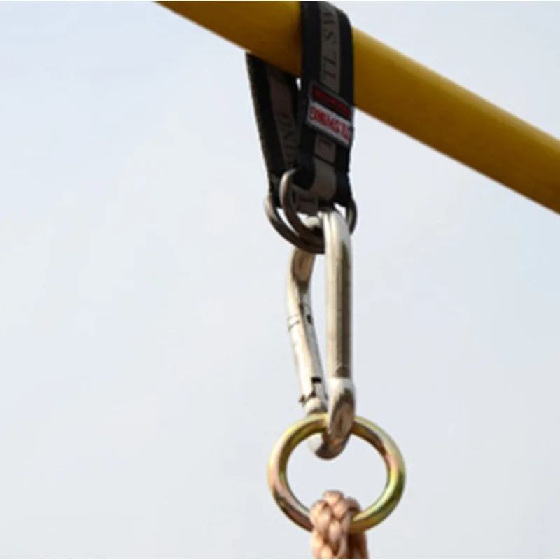 مجموعة حزام أرجوحة للحديقة والخارجية - كرسي معلق بحزام متأرجح من النايلون وحزام يوجا بالإضافة إلى حماية من الأشجار الدوارة #1