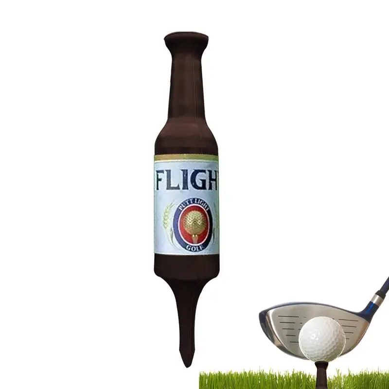 

Golf Practice Novelty Tees Beer Bottle Shape Golfing Tees Unique Golfing Tees Improves Accuracy For Men And Women Golfers