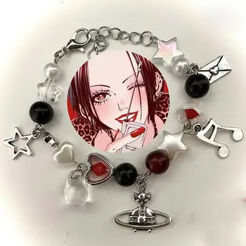 娜娜和八千歲手工串珠手鍊 6 最佳銷售 手鐲 Y2K - №6