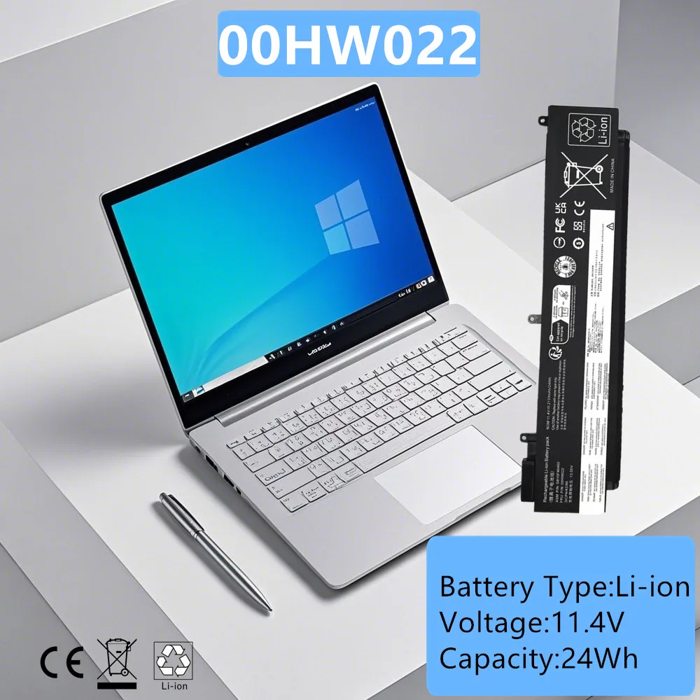 Laptop battery For Lenovo ThinkPad T460s T470s 00HW022 01AV405