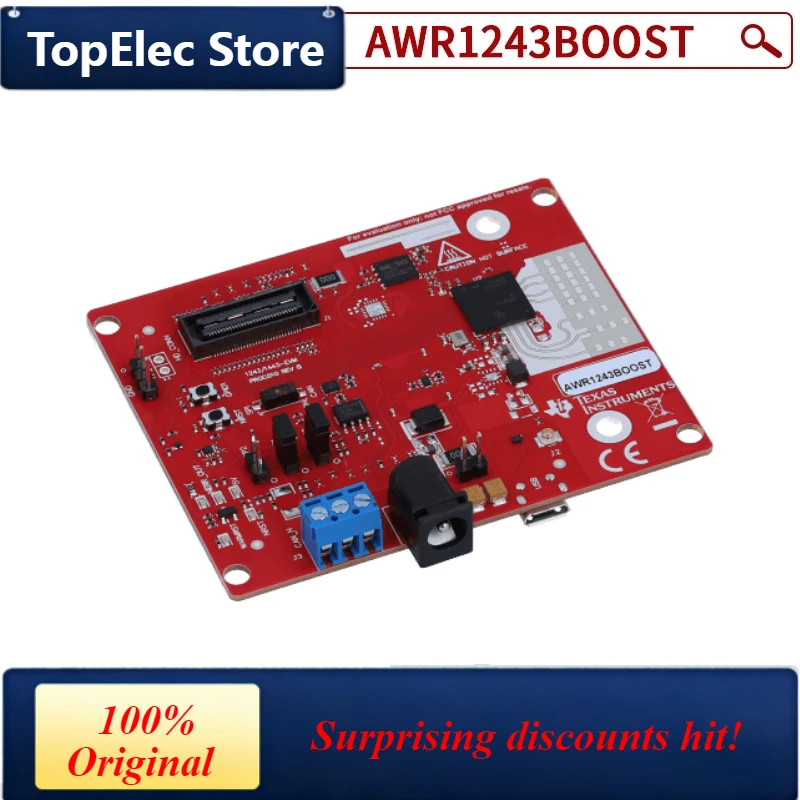 TopElec AWR1243BOOST High Performance Automotive MMIC Evaluation Module - 76GHz To 81GHz Frequency Range, Radar Application Comp
