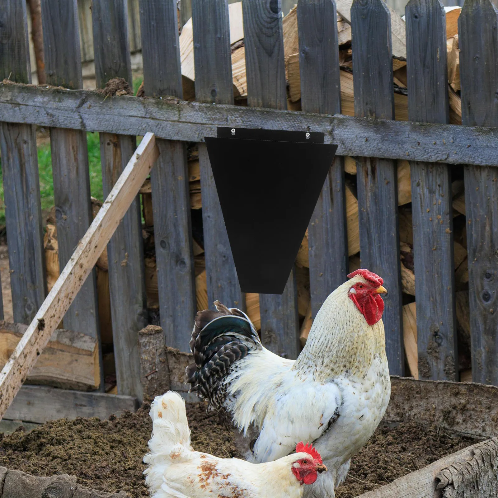 Metal Poultry Bleeding Funnel Cone for Small Roosters Large Chickens Slaughtering Restraint Chicken Processing Tools