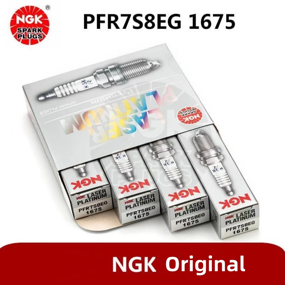NGK 06H90560 PFR7S8EG 1675 Dual Platinum Spark Plug For VW Golf