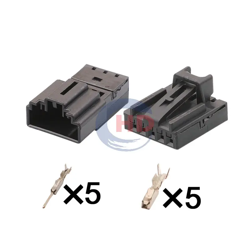 1-20 sets  5 Pin Steering Wheel Plug Socket AC Assembly Connector 8R0973705 1-1418776-1