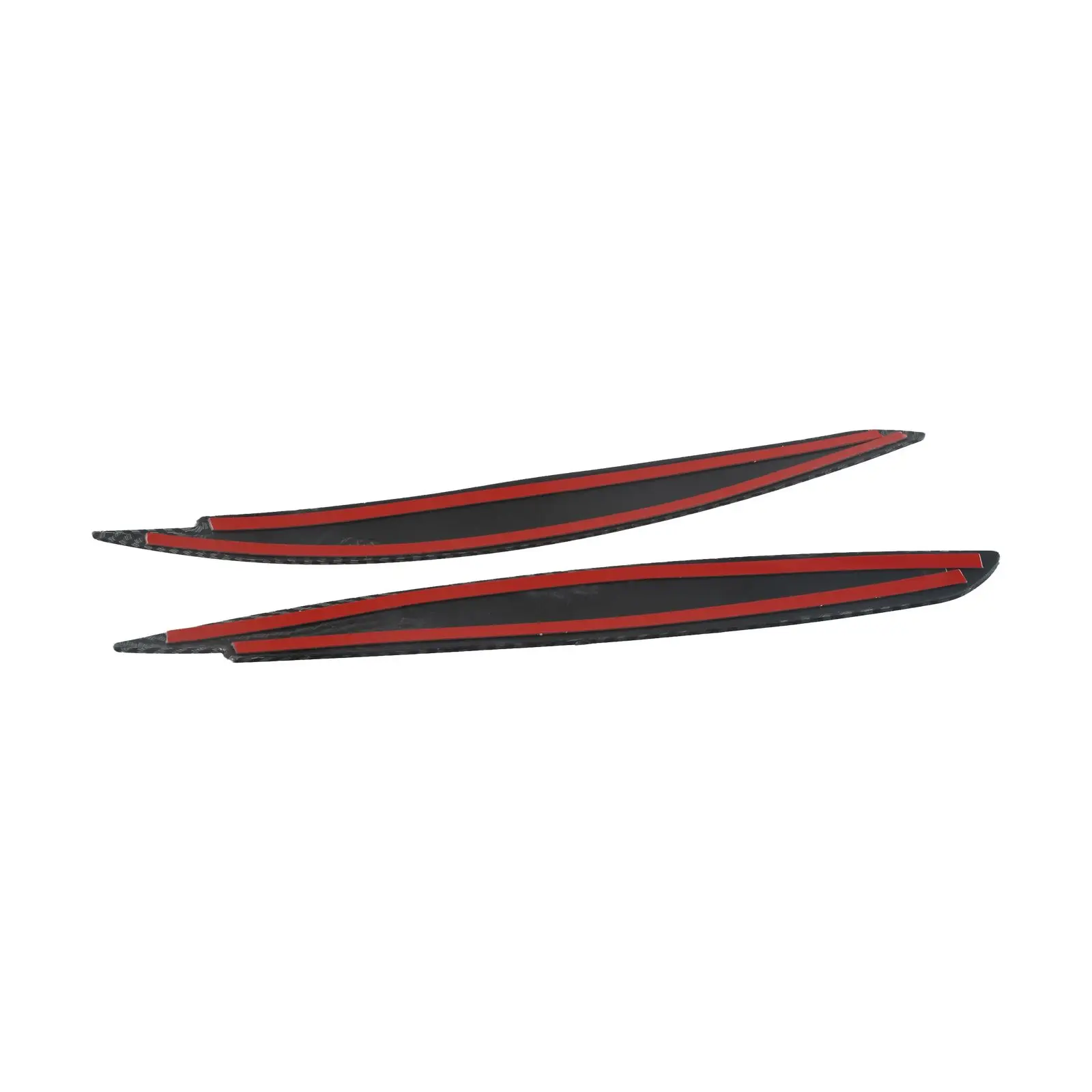 Brand New.high Quality Car Stickers ABS Material Accessories Car Headlight Carbon Fiber Effect Eyebrow Exterior