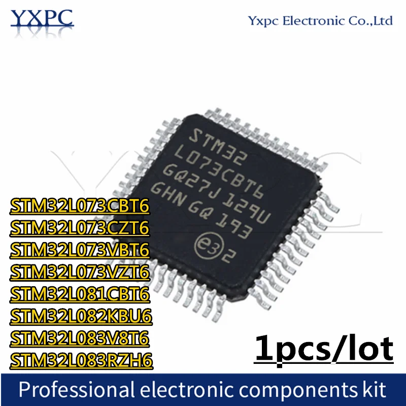 STM32L073CBT6 STM32L073CZT6 STM32L073VBT6 STM32L073VZT6 STM32L081CBT6 STM32L082KBU6 STM32L083V8T6 STM32L083RZH6 L082K86