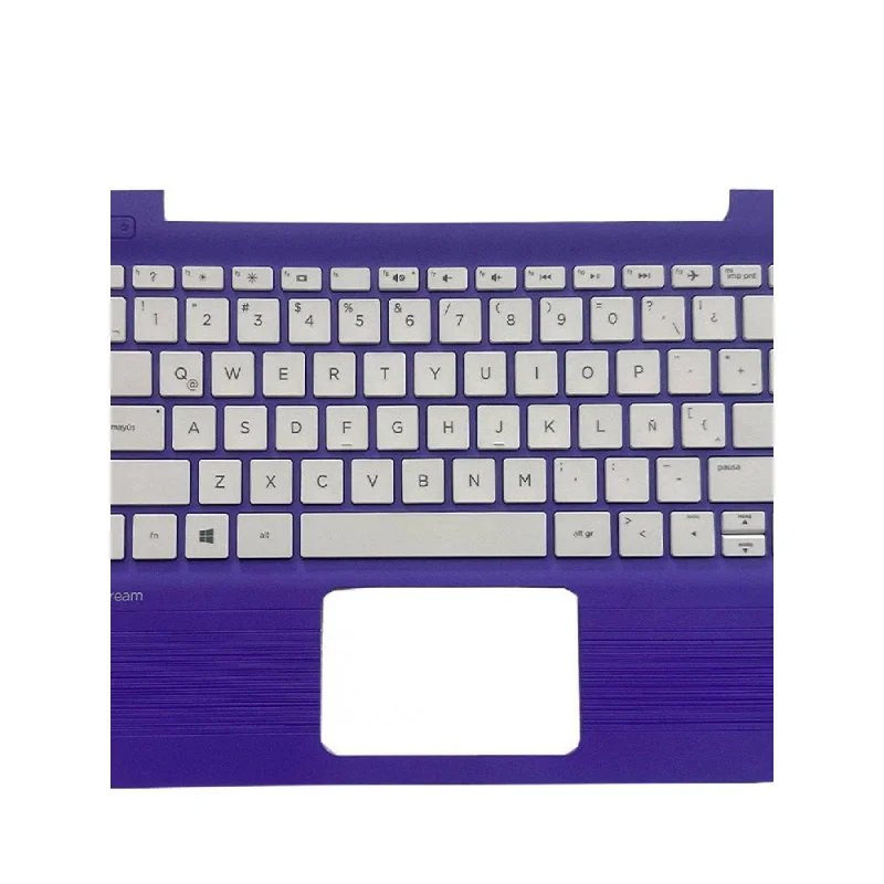 Ac+ 902957-161 For HP Stream 11-Y 11-AH Latin Keyboard Upper C Case Purple