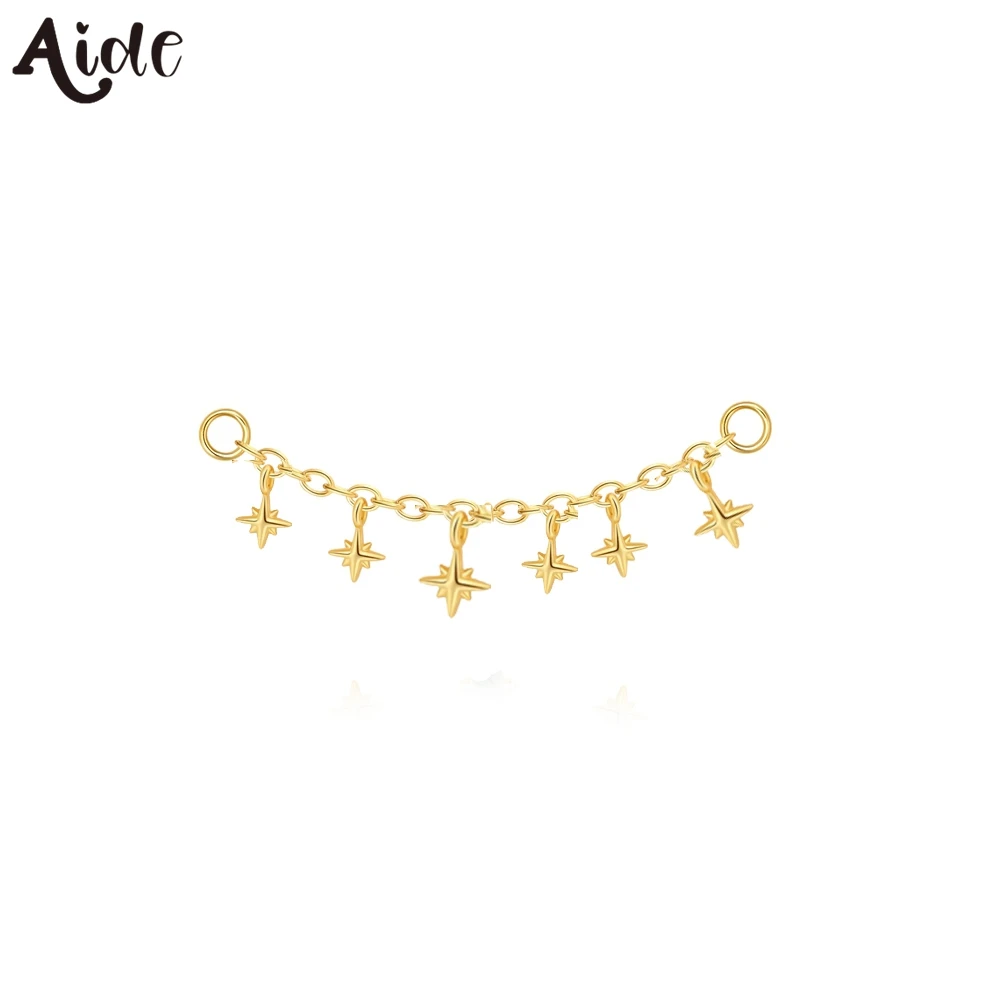 Aide VIP Customized Jewelry 100% 925 Sterling Silver Earring Rng DIY Necklaces Handmale Y2k Charms Jewelry