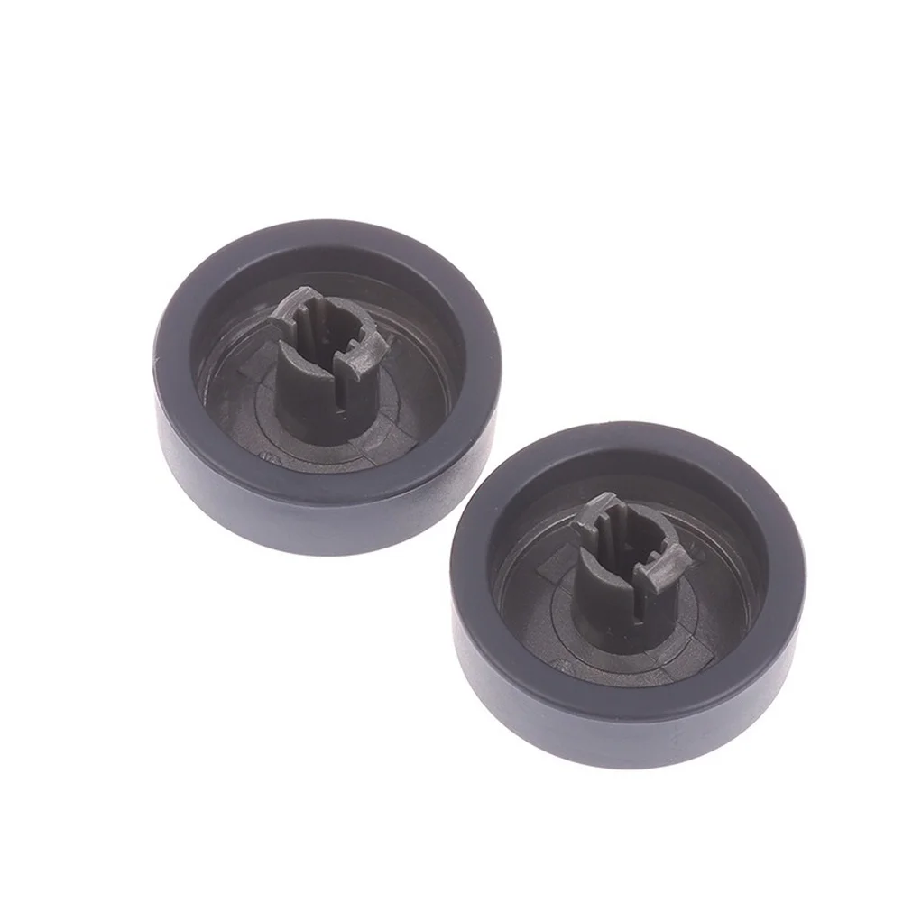 Vacuum Cleaner Brush Roller Replacement Parts 2pcs Plastic Wheel Set 4.2x1.2x1.4cm Compatible with Common Vacuum Brands