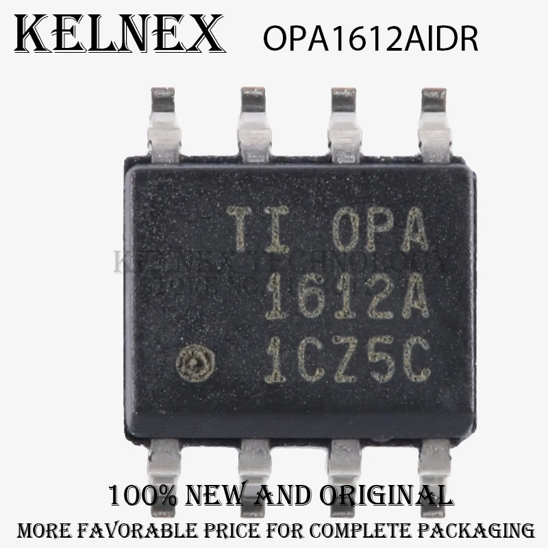 1pcs/lot Original OPA1612AIDR OPA1612A OPA1612 SOP8 Fever Audio Dual Operational Amplifier SMD IC 100% New and Genuine