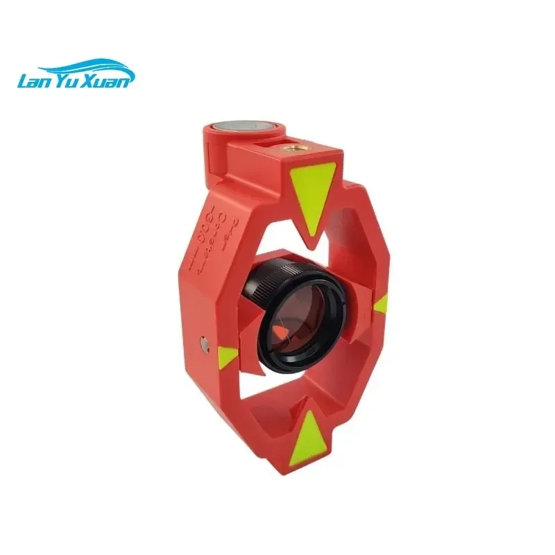 25.4mm High Quality With 4 Poles Survey Mini Prism For Leica Total Station Surveying Mini Prism Set