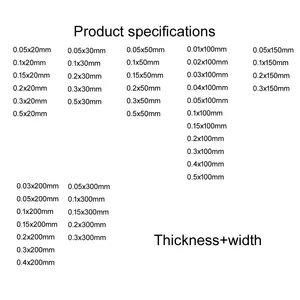 304 paslanmaz çelik şerit, sac, rulo, paslanmaz çelik, 1 m, 0,01, 0,02, 0,05, 0,1, 0,2, 0,3, 0,4, 0,5 mm kalınlık 8 paslanmaz çelik sacın en çok satan ürünleri-no. 5