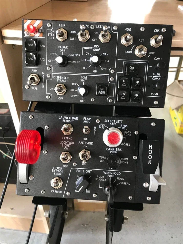 For F18 F14 Weapon Fire Control Pcr Take-off and Landing Pto Panel Dcs, Orion, Taurus Tuma Pig Pole