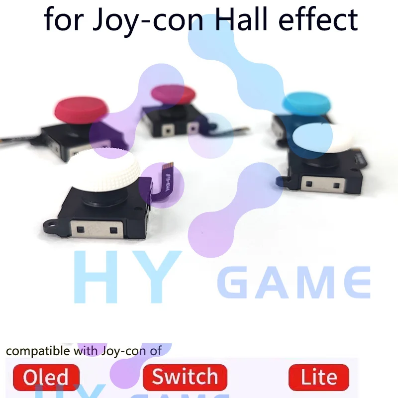 

5PCS Hall Effect Joystick for Nintendo Switch Joycon Switch OLED Switch Lite Sensor Potentiometer Module 3D Analog Stick