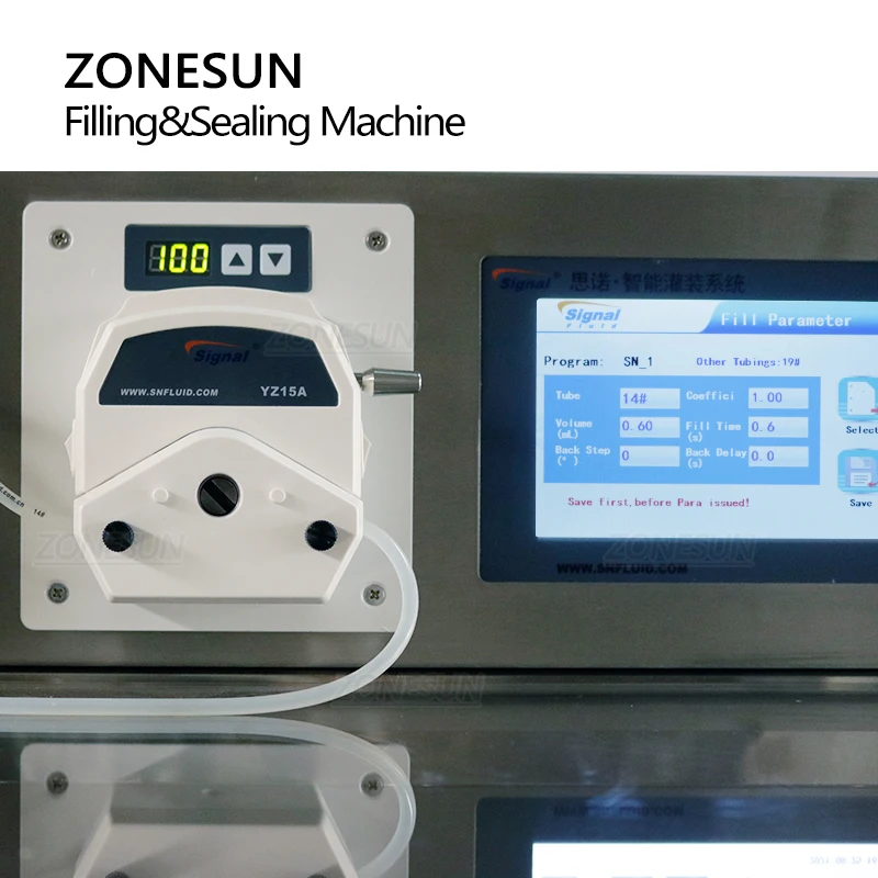 ZONESUN All-In-One Automatic Monodose Strips Liquid Blister Packing Filling And Sealing Machine
