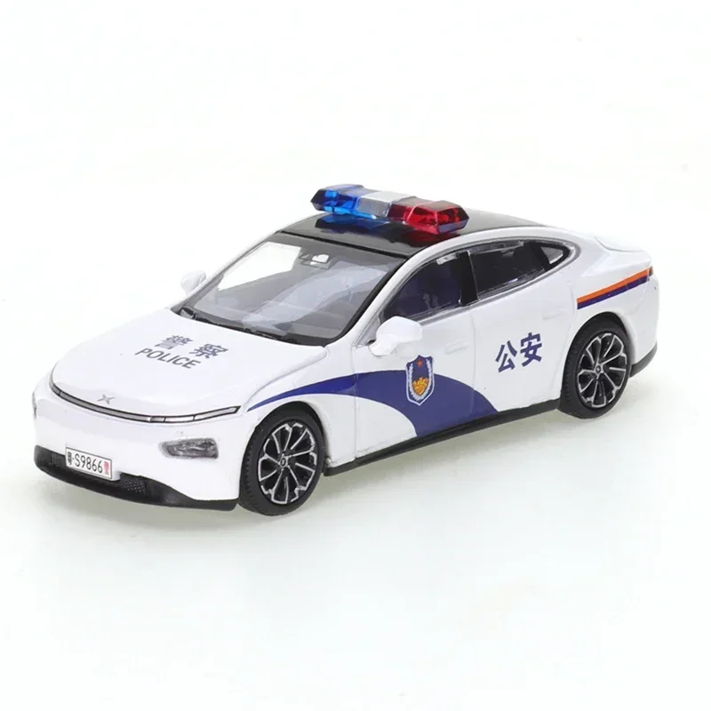 XCarToys 1/64 XPENG P7i G9 X9 Samochód Zabawki Stop Metalowe Pojazdy Model Odlewany Metalowy Prezent Świąteczny dla Dzieci Zabawki dla Chłopców