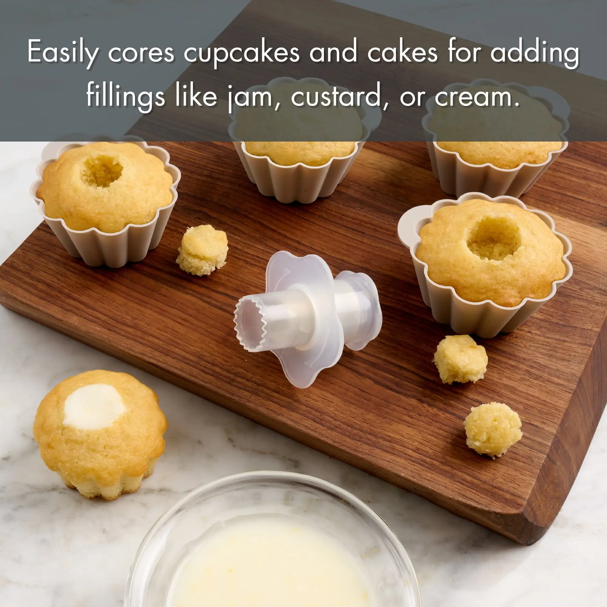 Corer para bolo e cupcake