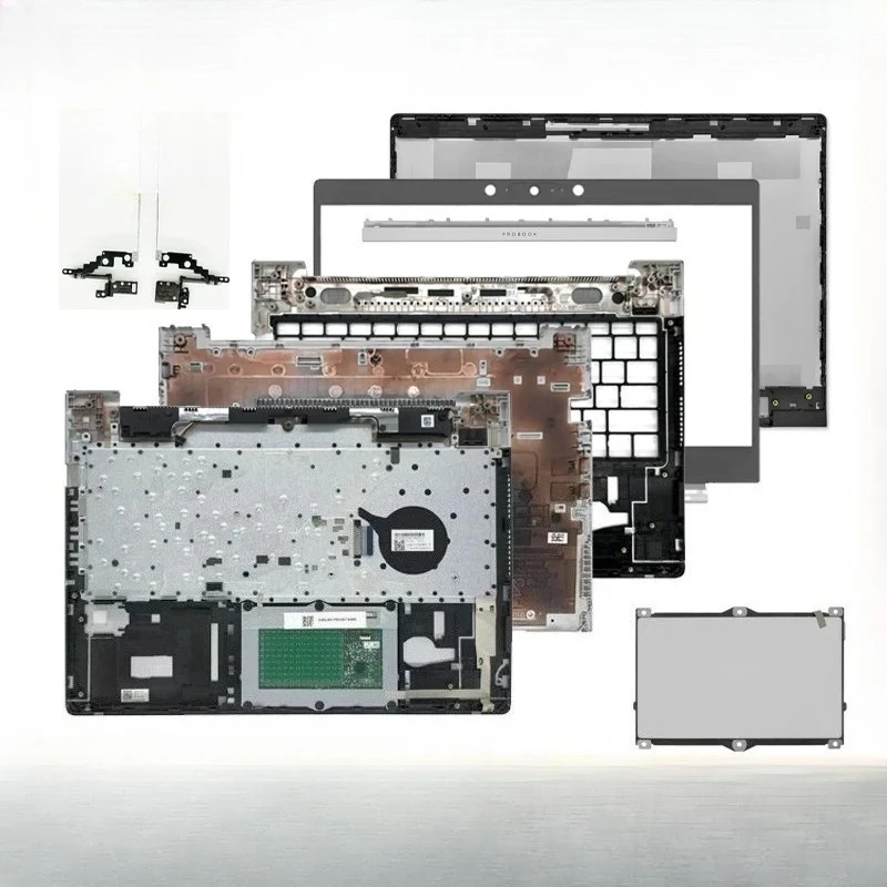 Carcasa Trasera LCD, Panel Frontal, Reposamanos y Base Inferior con Touchpad para Portátiles ProBook Zhan66 Pro14 G2 440 G6 445 G6