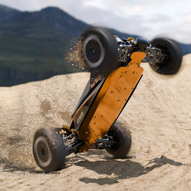 Coche de Control remoto 4wd sin escobillas a escala completa, 1/14, 2,4g, vehículo todoterreno de alta velocidad, coche de deriva, modelo de simulación, juguete, regalo de vacaciones