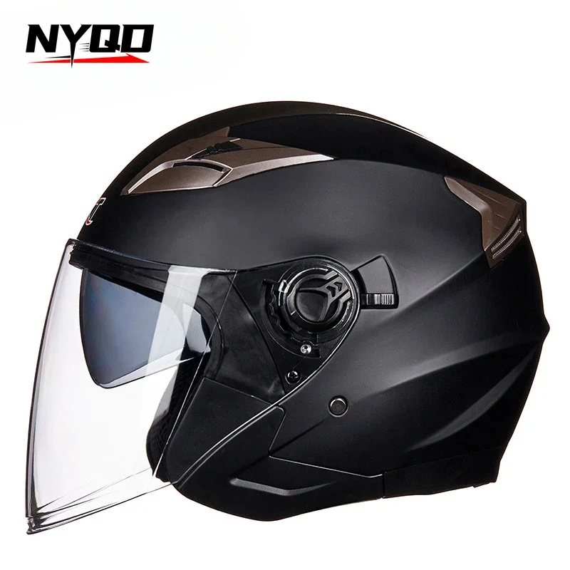 GXT 708 Electric Bicycle Motorcycle Helmet Double Lens Men's and Women's PersonalizedFourSeasonsHelmetCascos Para MotoCasco Moto