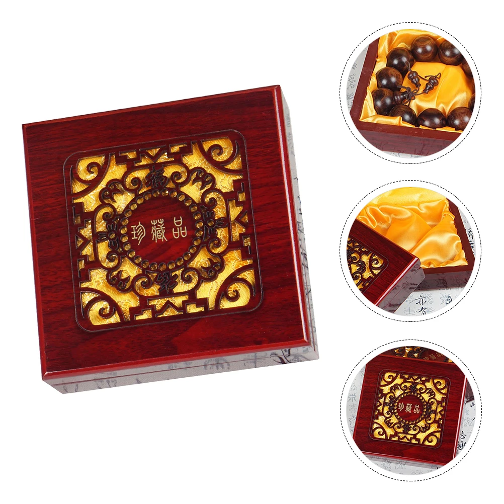 

Retro Storage Case Wood Storage Case Ring Storage Case Creative Bracelet Storage Box Packing Box