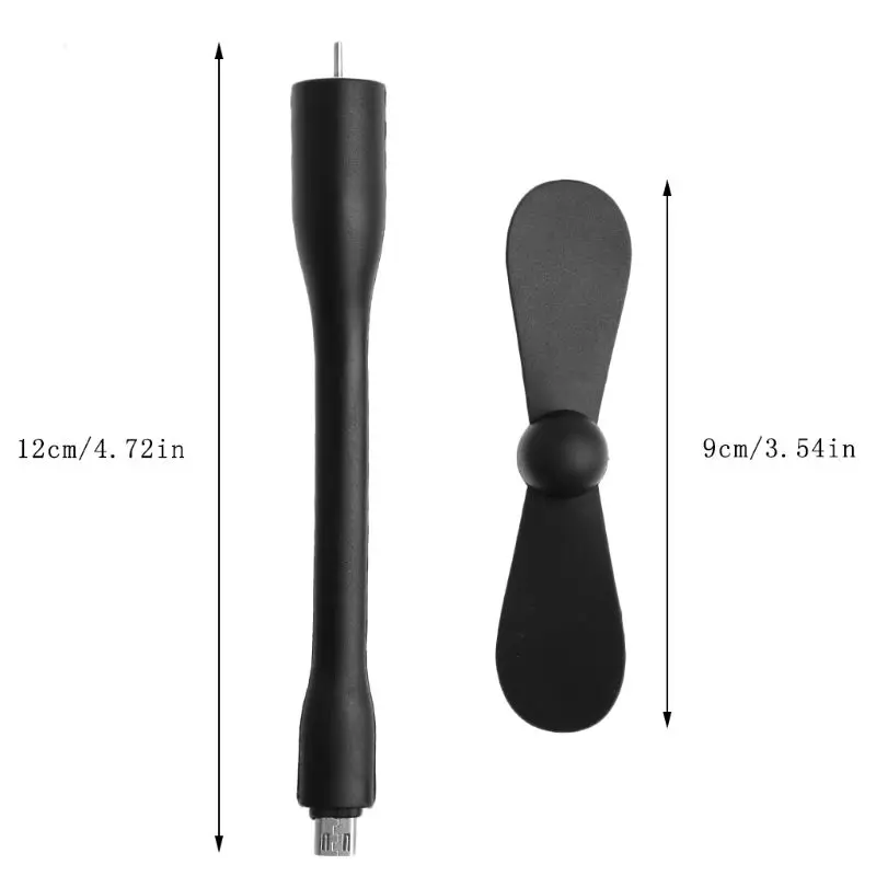 Мини-микро-USB электрический вентилятор, охлаждение сотового телефона для телефона Android, для дропшиппинг