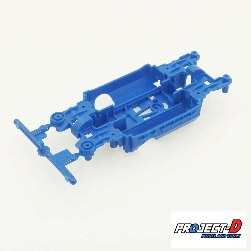 Project D mini 4wd racing car MS chassis blue pink yellow black color for tamiya mini 4wd racing car