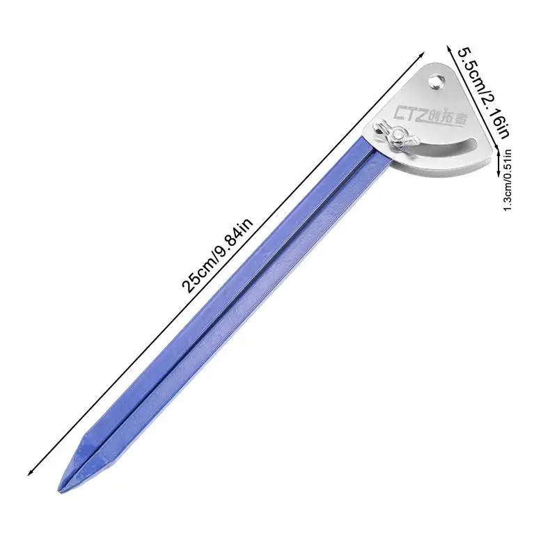 Small Metal Geometry Drafting Compass, Scribe Tool for Geometry Drafting and Technical Drawing Engineering