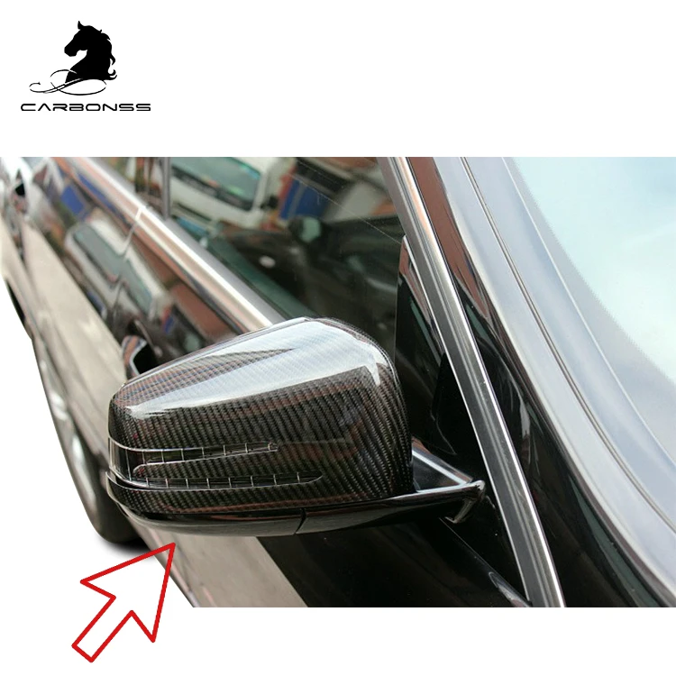 

Зеркальная крышка из углеродного волокна для Mercedes W204 W212 W176
