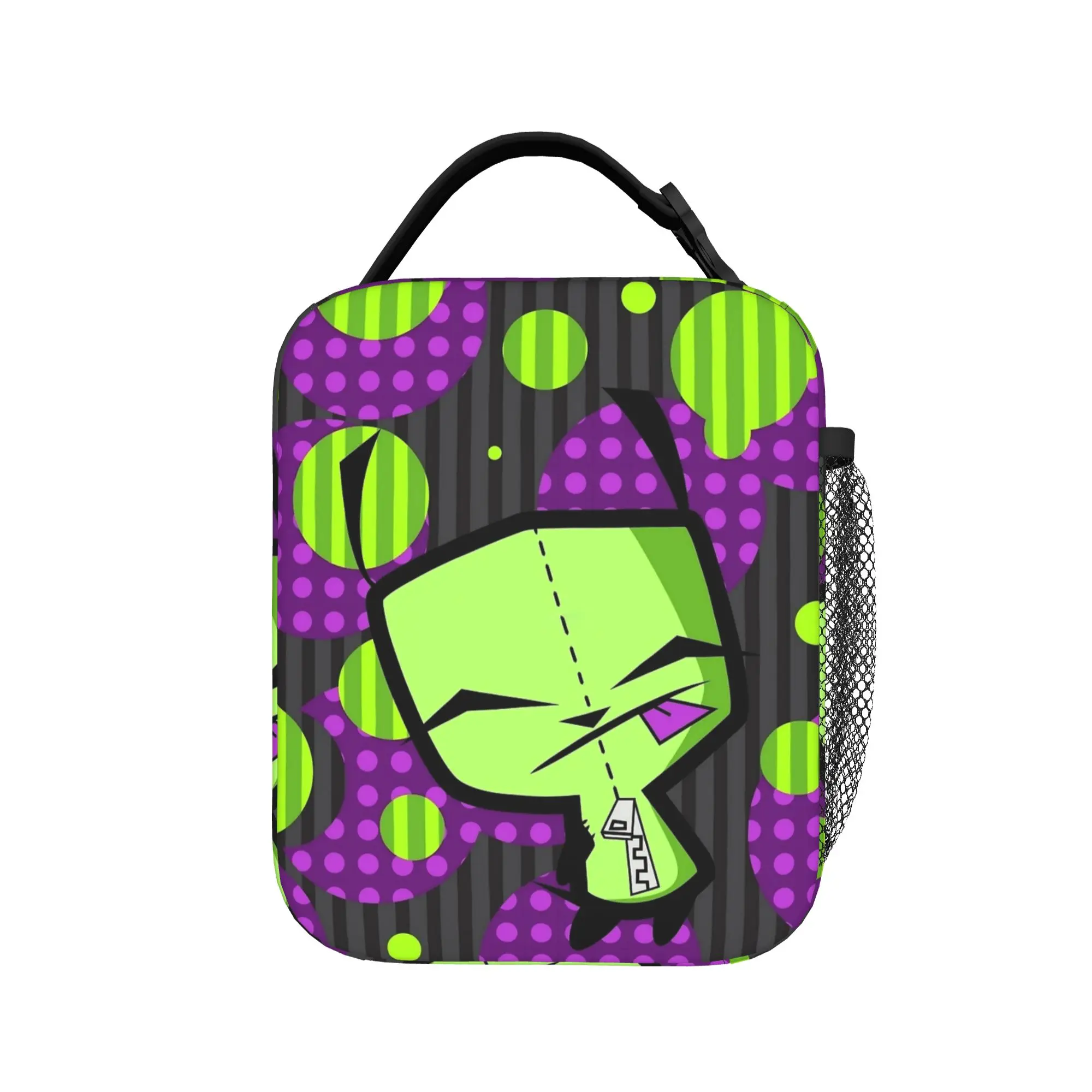 Happy Gir Invaders Zims  Insulated Lunch Bag Leakproof  Reusable Thermal Bag Tote Lunch Box Office  Outdoor Food Storage Bags