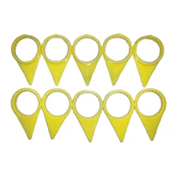 Wheel Nut Indicator Ring Type Loos SW41Y PE For 41mm NUT 50Pcs car accsesories