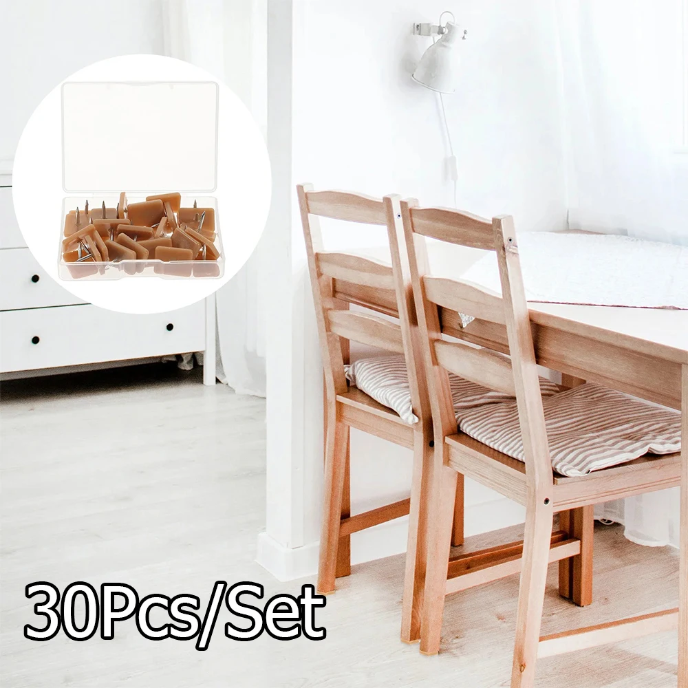 Slides pernas para móveis, gaveta de plástico, skate, cadeira Sliders, pés Pad Covers, Barstool, cadeiras, castelos, Pisos Guia, 30 pcs