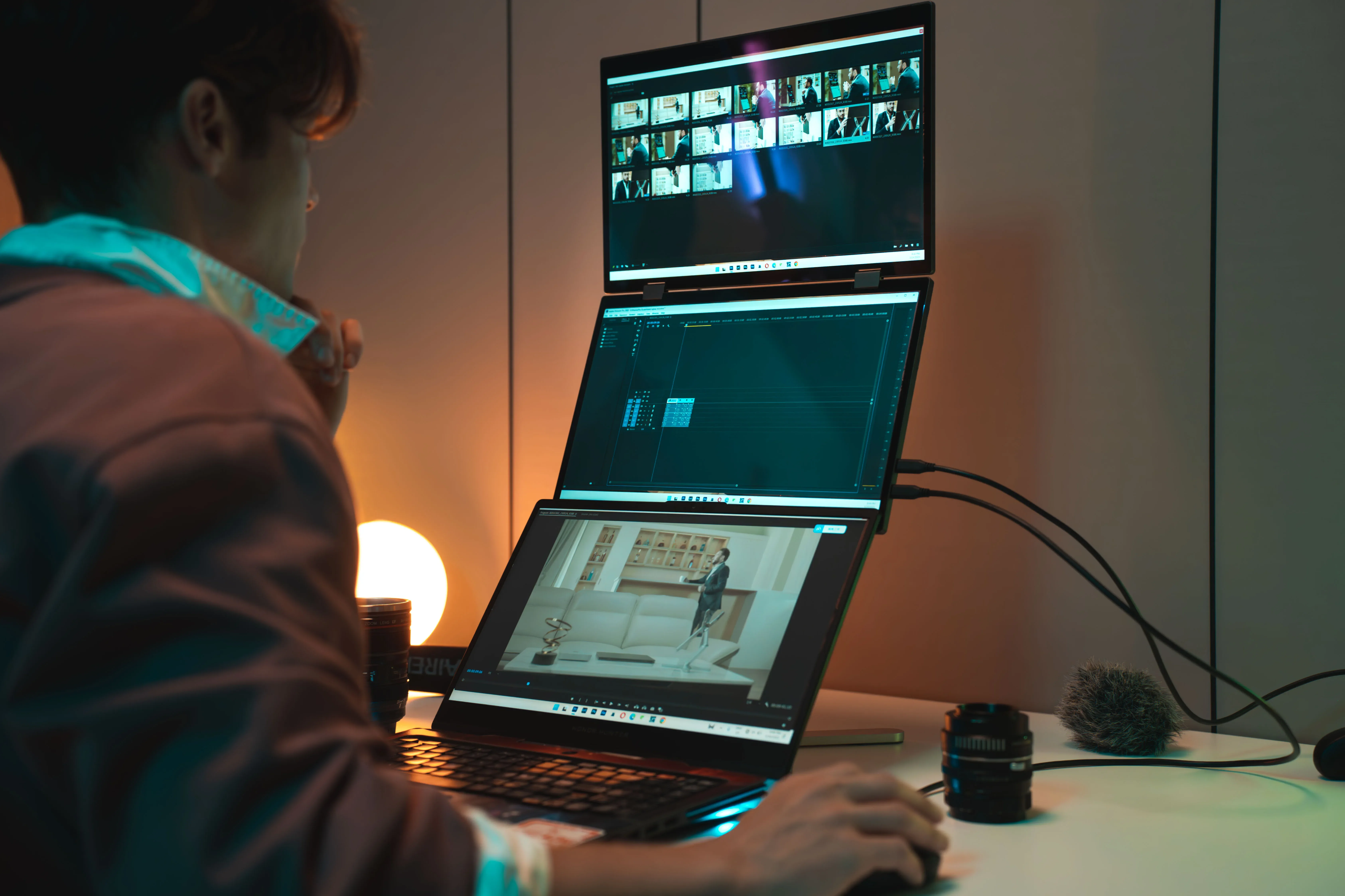 Extended ScreenOEM ODM Laptop Screen Extender Lcd Display One-touch Switching 15.6 1080p Portable For Laptop