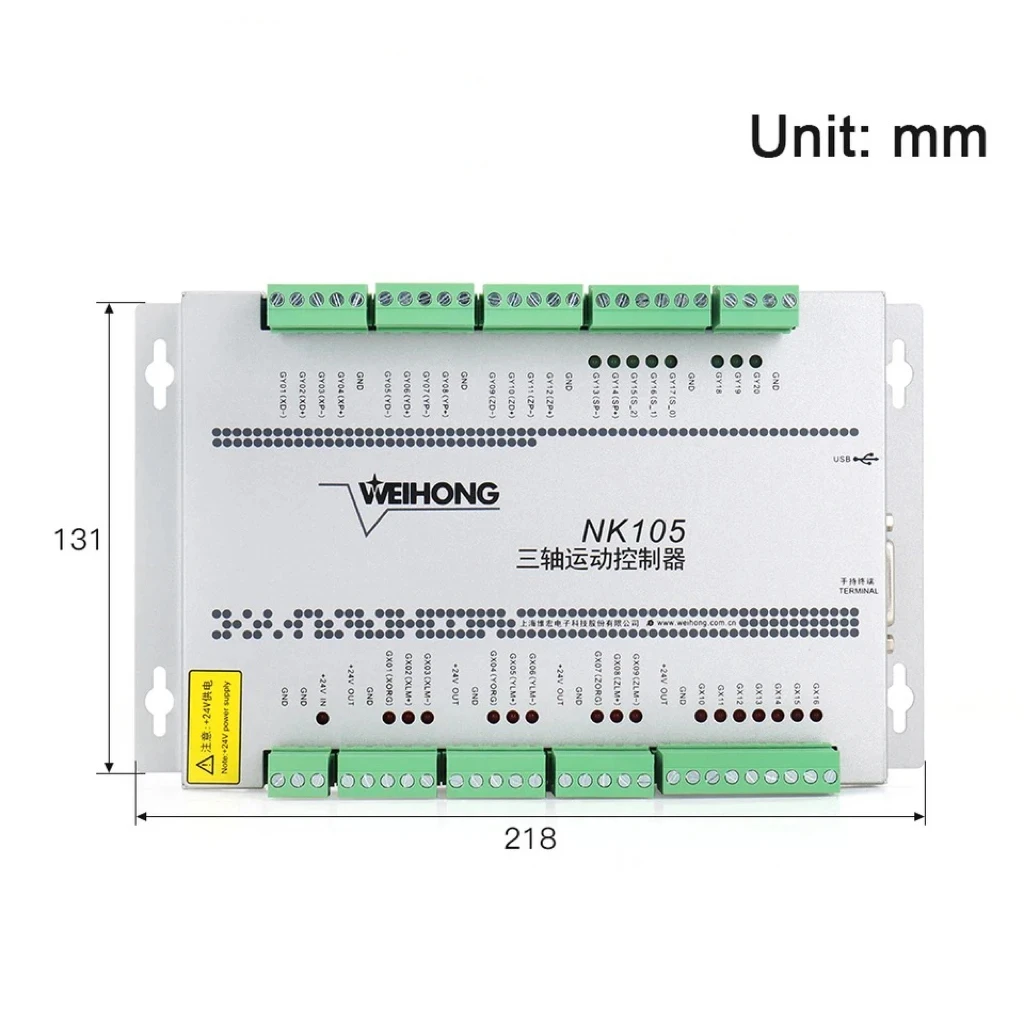 WeiHong NK105 G3 CNC DSP Motion Control System CNC Router 3 Axis 4AXIS Motion Card NK105 G3 Remote Handle for CNC Router