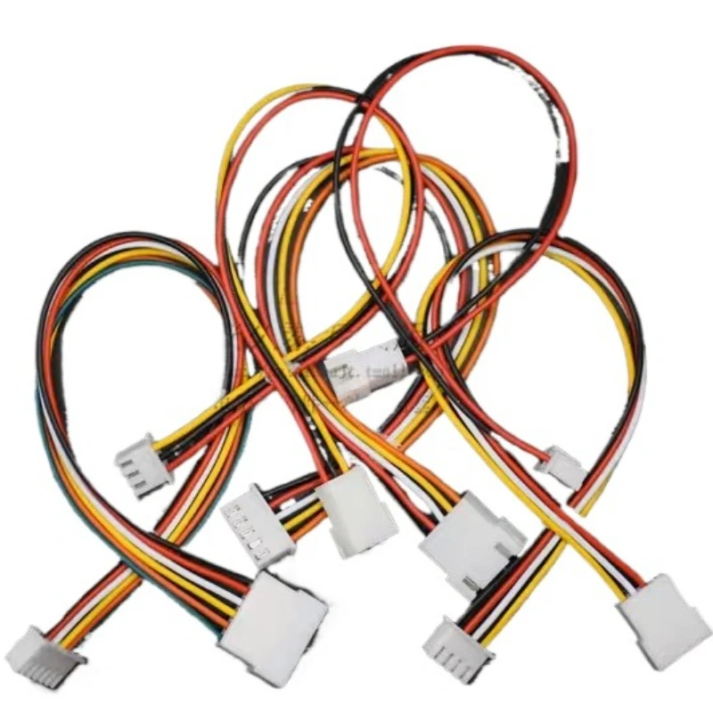 

5pcs XH2.54 Extension Line 2/3/4/5/6p XH 2.54mm Male To Female Connector With 10/20/30cm Cable 26AWG