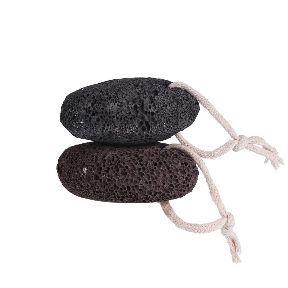 

2Pcs Earth Pumice Stone for Hand and Foot Care Rough Skin Remover Smooth Tender Results with Cream Or Ointment Easy Grip Design