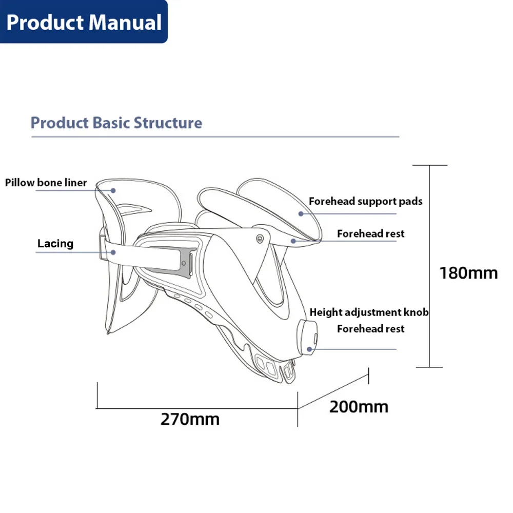 Adjustable Neck Stretcher Collar for Home Traction Spine Alignment Cervical Neck Traction Device