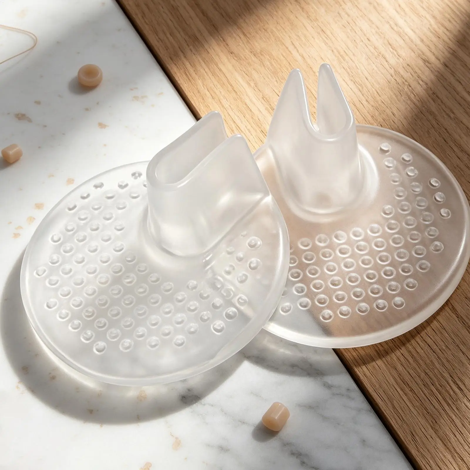 Toe Protectors For Sandals Reusable Silicone Non-Slip Clear Toe Thong Sandal Cushion For Men Women Home Beach Vacation Shopping