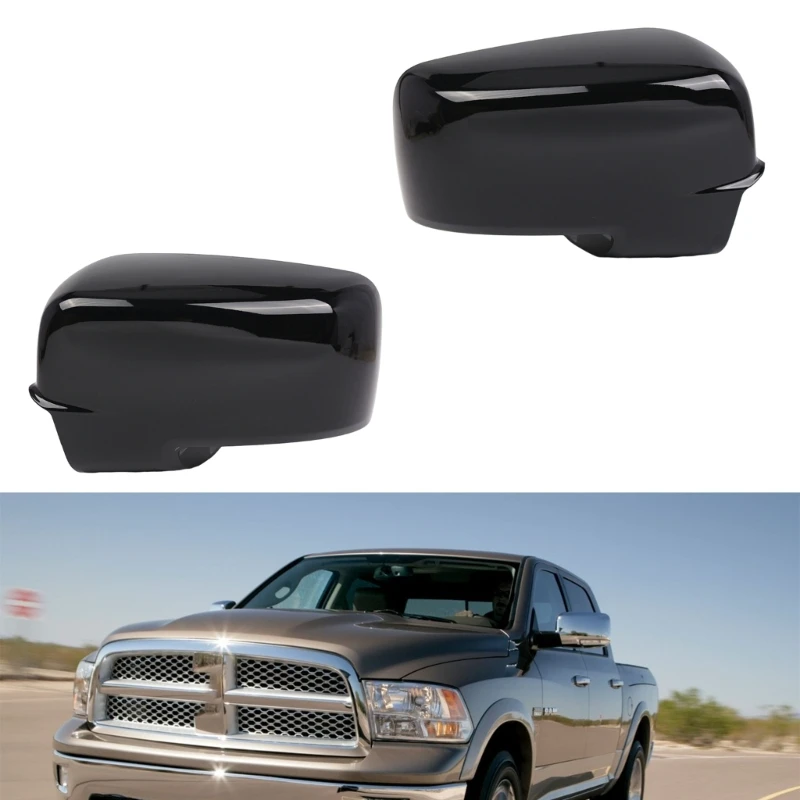 Upgraded Rearview Mirror Housing 68231243AA 68231242AM, Direct Fit for Perfect Fitment Light, Right