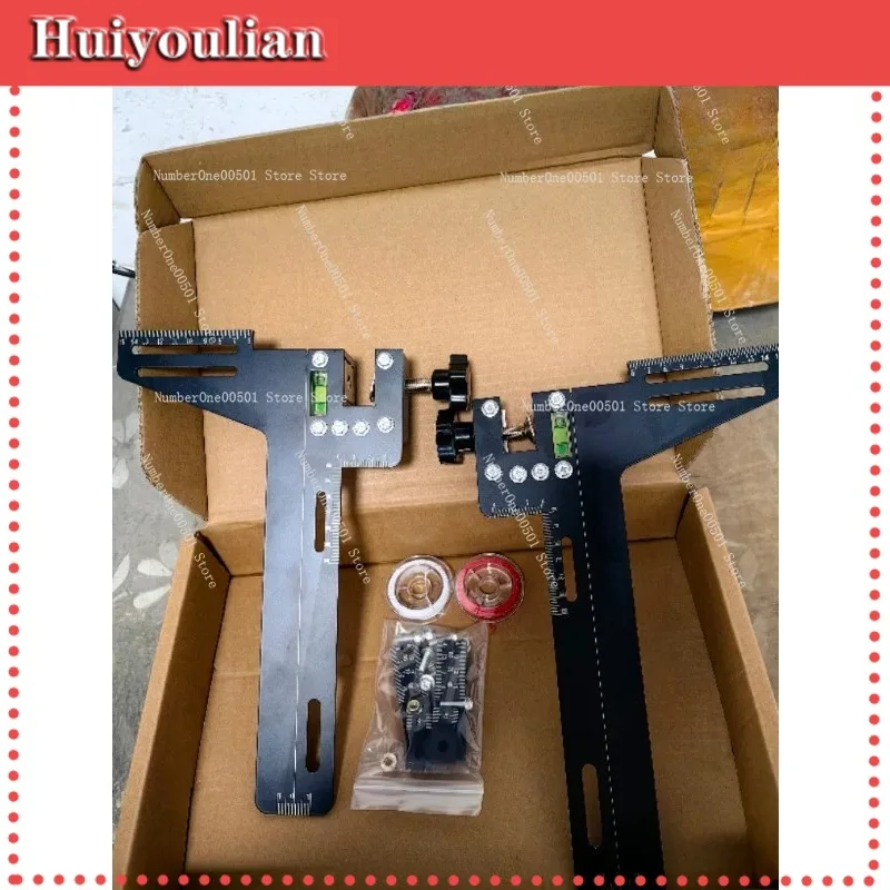 Elevator Rail Alignment Ruler Guide Rail Positioning Tool for Installation Calibration Instrument