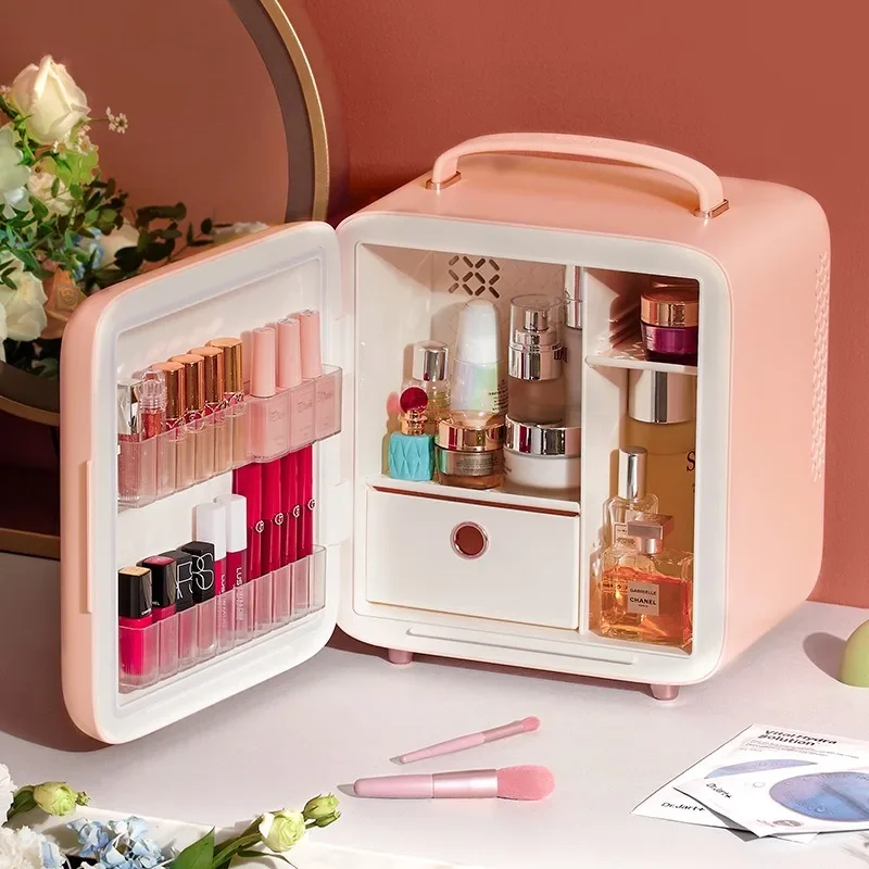 

Makeup skin care products refrigerated beauty small refrigerator storage mask heating constant