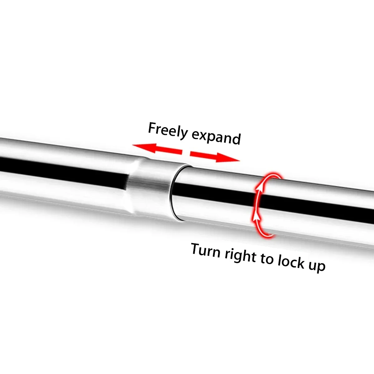 

Серебряный выдвижной угловой карниз для душевой занавески из нержавеющей стали, рельсовый стержень, фурнитура для двери ванной, тяжелая нагрузка с винтом