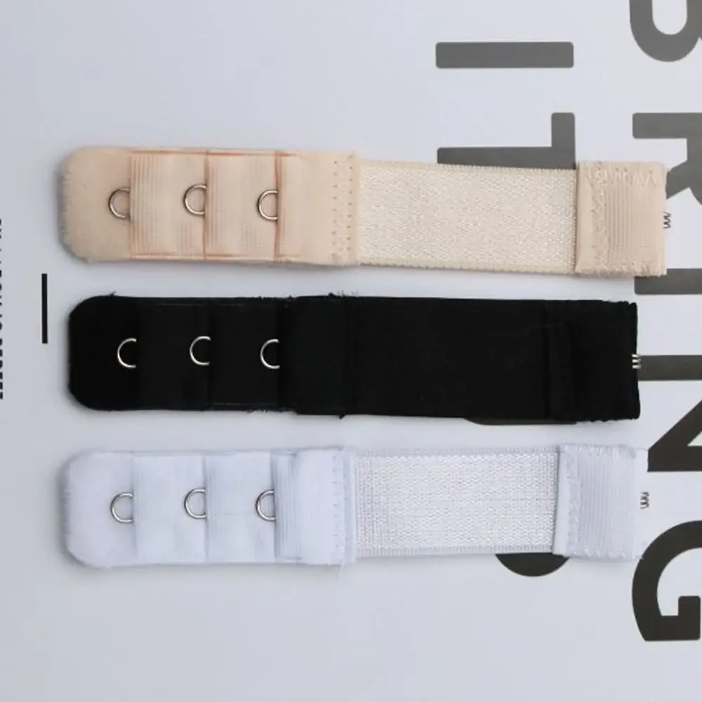 Регулируемые пряжки для бюстгальтера, 1/8 шт., пряжка для ремня, аксессуары для нижнего белья, ремешок, крючок-расширитель, нейлоновая застежка, 1 ряд, 3 крючка